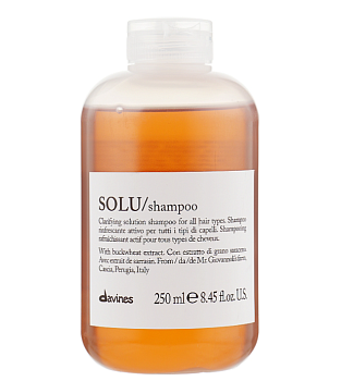 Активно освежающий шампунь для глубокого очищения волос - Davines Essential Haircare Solu Shampoo